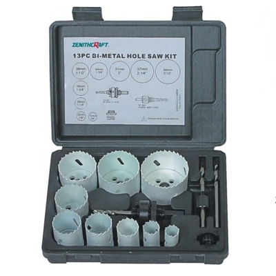 Good price 13PCS Bi Metal Hole Saw 13 Pieces 210mm Hole Saw 64HRC-69HRC online
