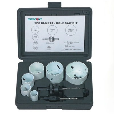 Good price 14mm To 30mm 32mm To 210mm Stainless Steel Hole Saw Kit For Metal online