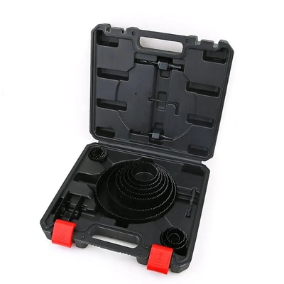 Good price 19PCs Carbon Steel Hole Saw 19mm-152mm Steel Cutting Hole Saw For Wood Drywall Plastic online