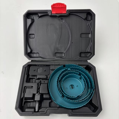 Good price 8PCS Carbon Hole Saw Set 40mm Hole Saw For Soft Metal Softwood OSB Panel online