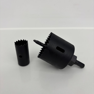 Good price 25mm-75mm Carbon Steel Hole Saw Black Oxide Door Lock Hole Saw online