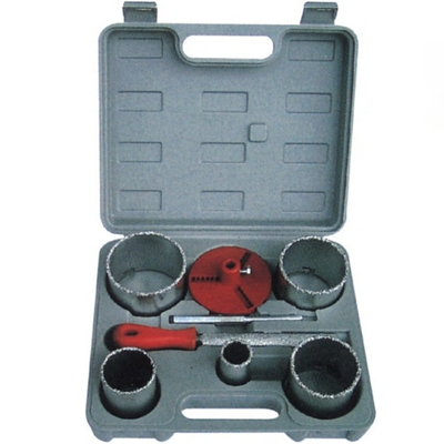 Un bon prix. Kit de scie cloche en carbure de tungstène 8 pièces 33 mm 53 mm 67 mm 73 mm 83 mm en ligne