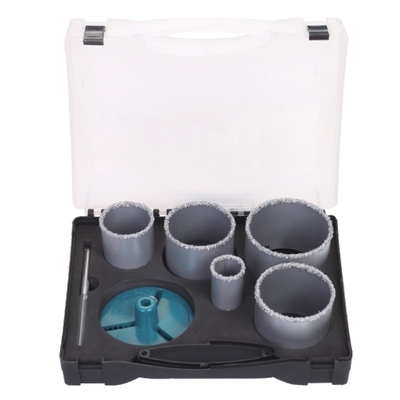 Good price OEM Tungsten Carbide Gritted Hole Saw 53mm 67mm Tct Holesaw Set online