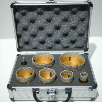 Good price 7PCs Diamond Tip Hole Saw 6mm-75mm Ceramic Tile Hole Saw With Rotary Drills online