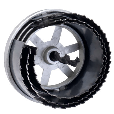 Good price Serrated 60mm 67mm 74mm Hole Saw Cutter For Non Laminated Plastics online