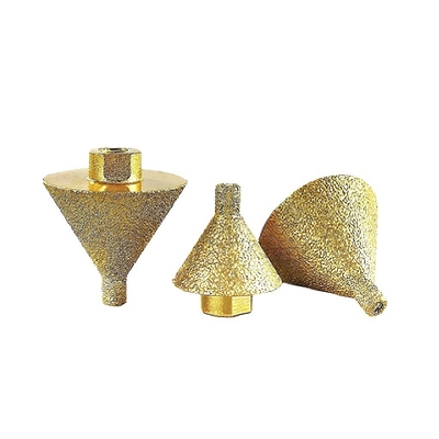 Good price Vacuum Brazed Diamond Chamfer Bit M14 M10 Diamond Beveling Chamfer Bits online