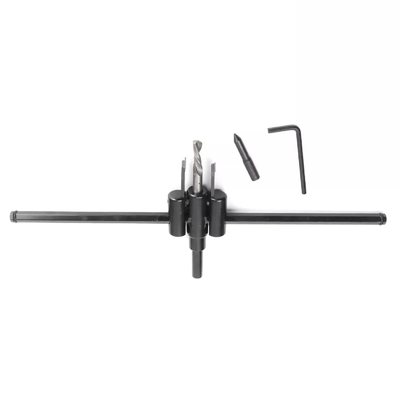 Good price 38HRC-42HRC Adjustable Circle Hole Saw Cutter 30mm-300mm For Plastic online