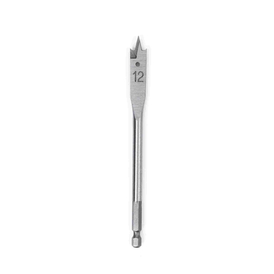 Good price 12mm Flat Wood Drill Bit Hex Shank Wood Flat Bit Heated Treatment online